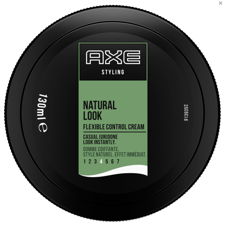 AXE Gel Cheveux Gomme Style Naturel Peace Pot 130ml