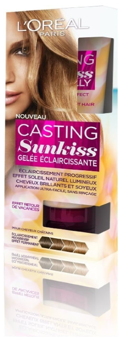 L'Oréal Paris Casting Sunkiss Gelée Eclaircissante - Pour Cheveux Châtains naturels ou méchés (01)- 100 ml