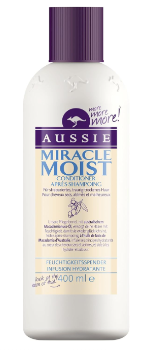 Aussie Miracle Moist Après-shampooing 400 ml
