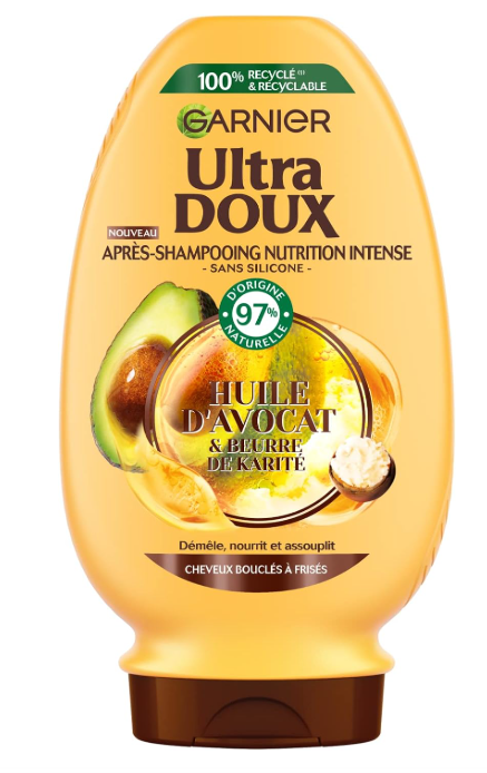 Ultra Doux Avocat et Beurre de Karité Après-shampooing à l'huile d'avocat et beurre de karité - 200ml
