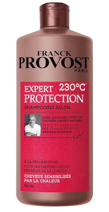 FRANCK PROVOST EXPERT PROTECTION 230°C Shampooing Professionnel Répare et Protège du Desséchement. Formule sans silicone pour un toucher cheveu naturel. 750.0 ml