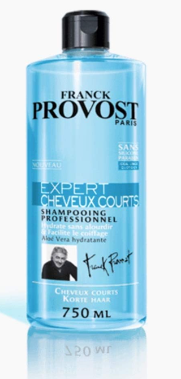 FRANCK PROVOST - Expert Cheveux Courts Shampooing Professionnel Pour Cheveux Courts - 750 ml