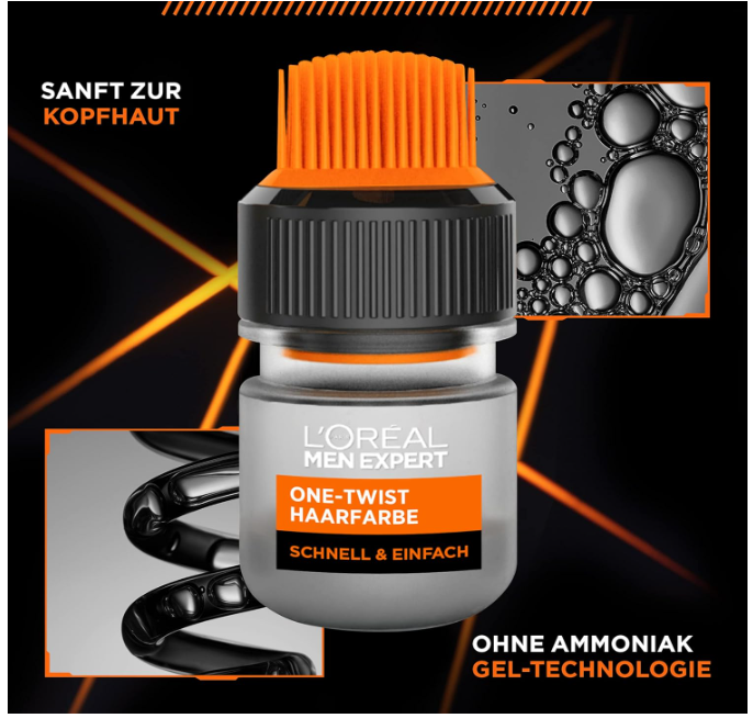 L'Oréal Paris Men Expert - Coloration pour Homme - One Twist Coloration - Teinte :Blond foncé-06